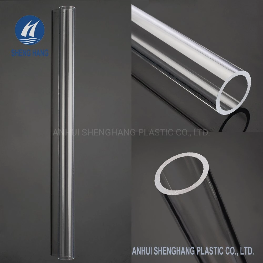 Transparent Plexiglass Cylinder Extruded Casting PMMA Acrylic Tubes