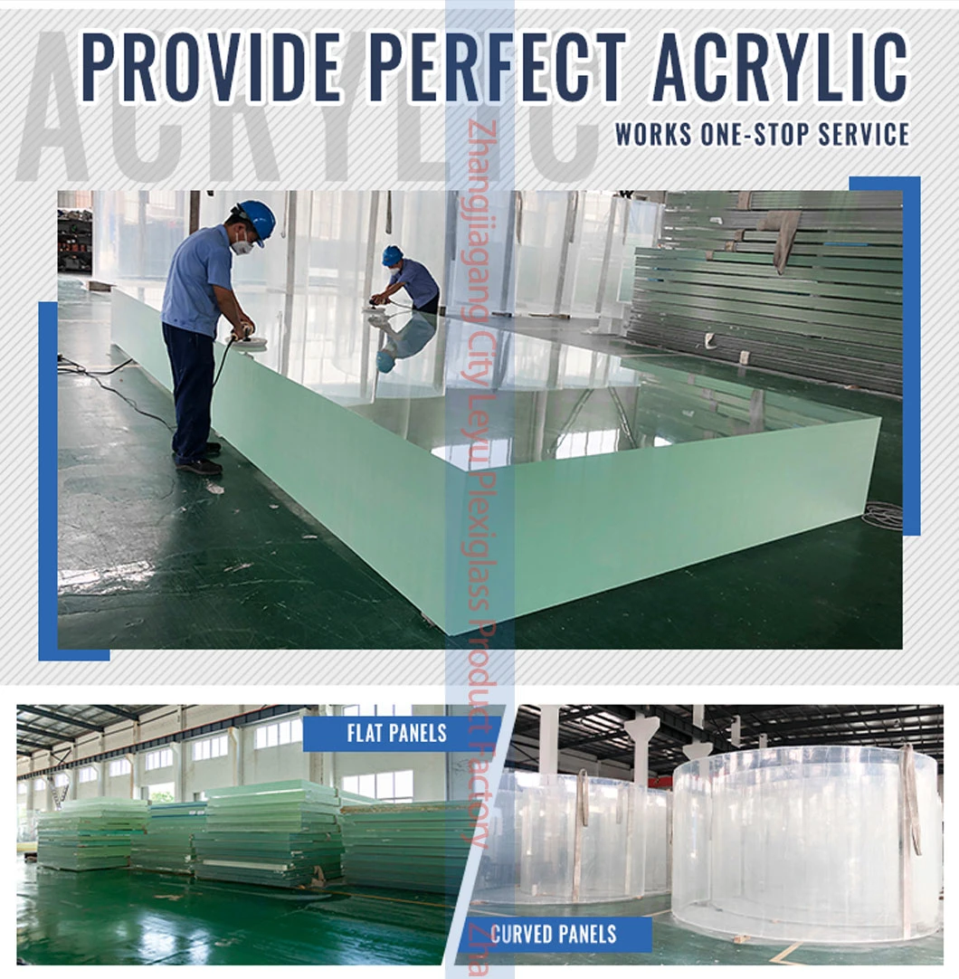 Transparent Acrylic Panels for Aquarium