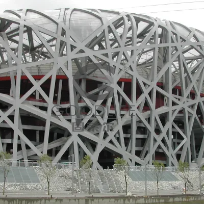 Famosa lastra in policarbonato Good Life proveniente dalla Cina per Beijing Bird's Nest